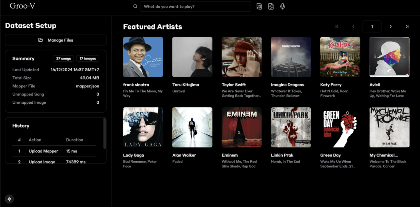 Music Finder based on Midi